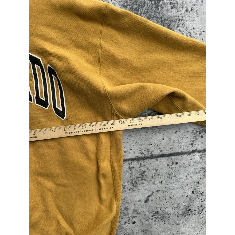 Rare Yellow 90s Colorado Reverse Weave Size‎ 2xl